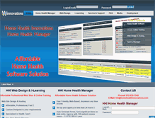 Tablet Screenshot of homehealthinnovations.com